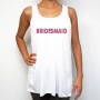 Bridesmaid-white-racerback tank tops-pink-giltter