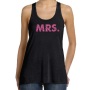 MRS-black-racerback tank tops-pink-glitter