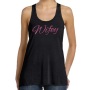 Wifey-black-racerback tank tops-pink-glitter