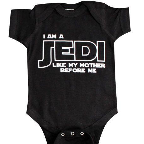 I am a Jedi like my Mother before me star wars onesie