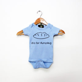 d is for dumpling Baby Bodysuit